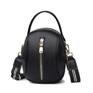 Leather Crossbody Bag for Women Small Shoulder Messenger Purse