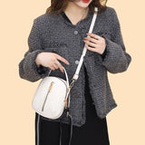 Leather Crossbody Bag for Women Small Shoulder Messenger Purse