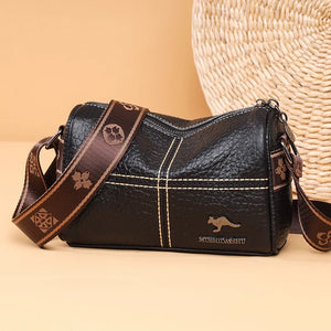 100% Leather Shoulder Messenger Bags for Women