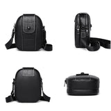 Leather Women Crossbody Zipper Shoulder Bag