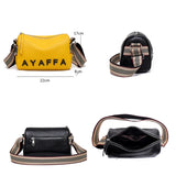 100% Leather Women Shoulder Bags High Lady Handbag