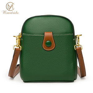 High Cowhide Shoulder Bags Ladies Small Bag