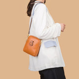 High Cowhide Shoulder Bags Ladies Small Bag