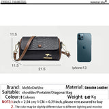100% Leather High Women Handbags Shoulder Bags Female Messenger Bag Women's