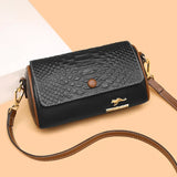 100% Leather High Women Handbags Shoulder Bags Female Messenger Bag Women's
