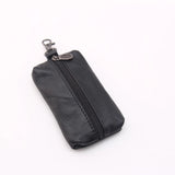 Leather Key Holder Car Key Wallets Men Women Zipper Key Case Bag Pouch