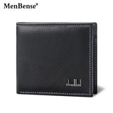 Real Cowhide Men Wallets Short Portefeuille Homme Gift