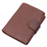 Vintage Cow Leather Men Wallet Casual Purse LI-1902