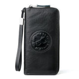 RFID Anti-theft Leather Men's Wallet Clutch Bag