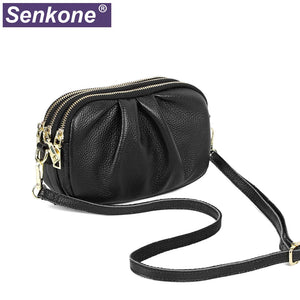 100% Leather Women Bags Famous Designer Cloud Bags Girls Mini Bag