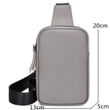 Women Chest Bag High Soft Cowhide Female Shoulder Handbag
