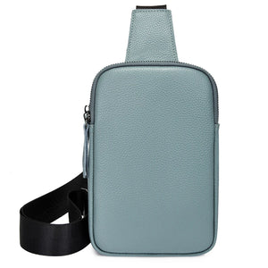 Women Chest Bag High Soft Cowhide Female Shoulder Handbag