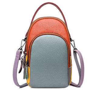 Leather Women Handbag Mini Mobile Phone Bags Shoulder Bag Female Messenger
