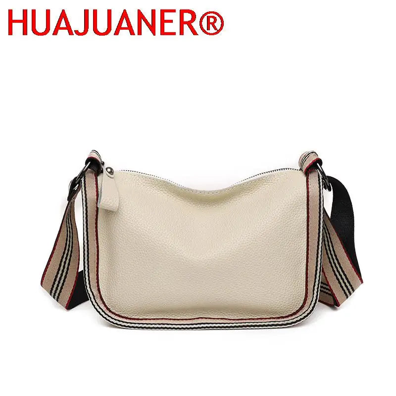 Leather Women Handbags Letters Shoulder Bags Cowhide Crossbody Tote