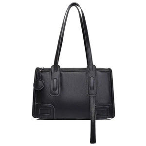 100% Leather Women Handbags Large Shoulder Bags Soft Cowhide Female Messenger