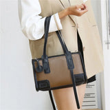 100% Leather Women Handbags Large Shoulder Bags Soft Cowhide Female Messenger
