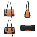100% Leather Women Handbags Large Shoulder Bags Soft Cowhide Female Messenger