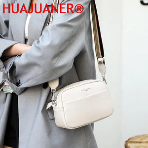 Small Leather Women Shoulder Bag Soft Cowhide Messenger Bag