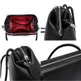 100% Leather Women Handbags High Soft Cowhide Women Shoulder Bag