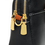 Soft Cowhide Women Shoulder Bag Small Female Messenger Mobile Phone Bag