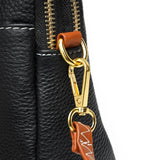Soft Cowhide Women Shoulder Bag Small Female Messenger Mobile Phone Bag