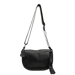 High-Quality Leather Women's Shoulder Bag