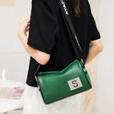 High Soft Leather Women Handbags Cowhide Female Shoulder Bag