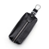 Leather Key Wallet Car Key Holders Organizer Chain Bag
