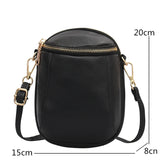 100% Leather Women Shoulder Bags Lady Mobile phone bag Cowhide Women Handbags