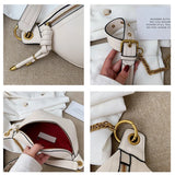 Leather Women Waist Bags Chain Belt Crossbody Bag Bolsa Feminina