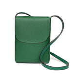 100% Leather Women's Casual Phone Bag Ladies Messenger Bag