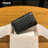 Leather Key Wallet Sheepskin Car Key Holder