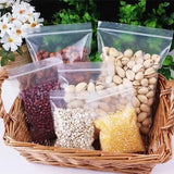 100 Pcs Mini Zip Lock Bags PE Plastic Packaging Bags