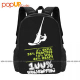 Large Capacity Windsurfing Backpack Vintage Beach Bag