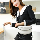 Cowhide Handbags Crossbody Saddle Bag Women's Shoulder Bag
