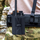 1000D Nylon Tactical Molle Pouch Walkie Talkie Holder Bag Belt Pack