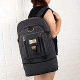 100L High Shoulder Bag Outdoor Sports Canvas Bag Mountaineering Work Bag