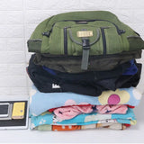 100L High Shoulder Bag Outdoor Sports Canvas Bag Mountaineering Work Bag
