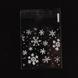 100Pcs Christmas Cellophane Treat Gift Bags