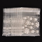 100Pcs Christmas Cellophane Treat Gift Bags
