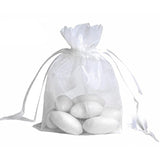100pcs/lot 10x13cm Jewelry Packaging Christmas Gift Bags Drawstring Organza