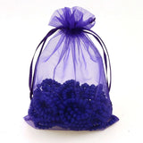 100pcs 11x16cm Organza Bags Wedding Candy Party Bag
