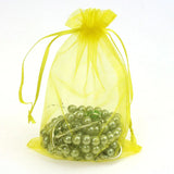 100pcs Organza Drawstring Bags 13x18cm Wedding Party Gift Pouches