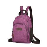 Lady Small Casual Backpack Female Leisure Chest Bag