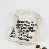 Hot Female Canvas Shoulder Bag Casual Messenger Denim Bag