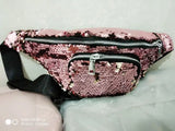 Hot Lady Casual Sequins Messenger Bag Female Leisure Chest Bag