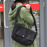 Hot Lady Canvas Shoulder Bag Casual Messenger Bag