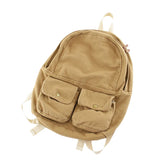 Female Canvas Travel Backpack Schoolbag