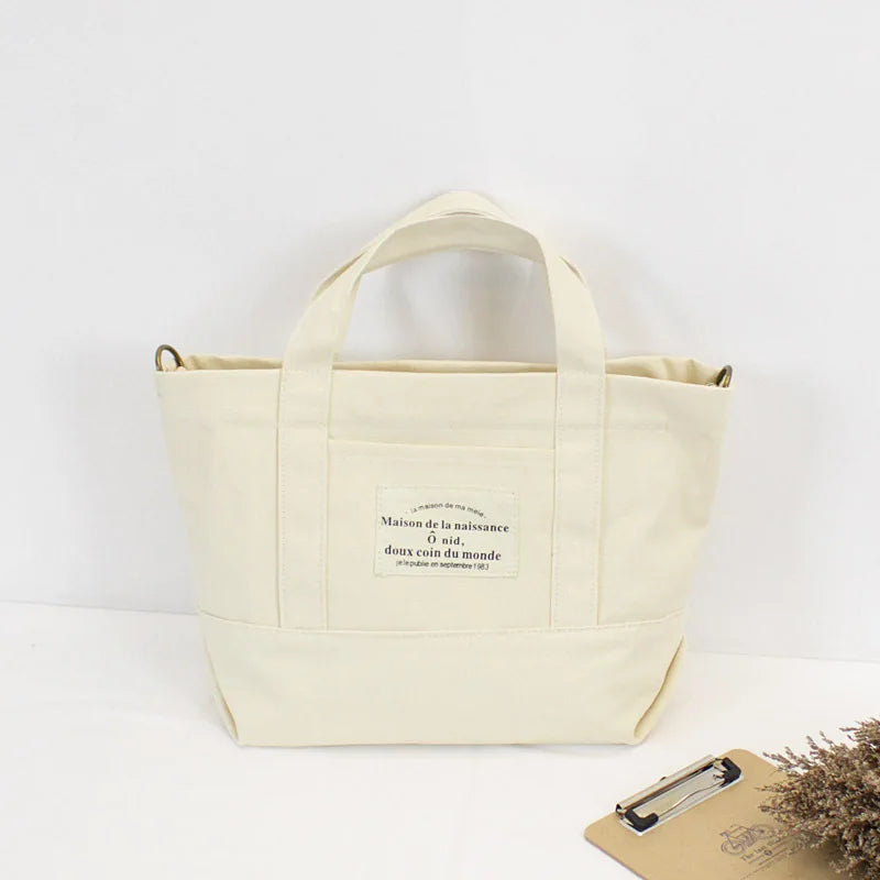 Hot Women Canvas Tote Bag Casual Shoulder Bag
