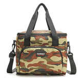 10L Cooler Bag Thermal Insulated Refrigerator Tote Lunch Box Zipper Picnic Bag